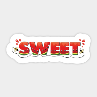 Sweet watermelon Sticker